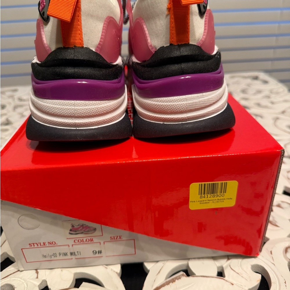 Nature Breeze Women's Chunky Dad Sneakers - Pink, White, Black Size 9 NIB - Picture 5 of 8